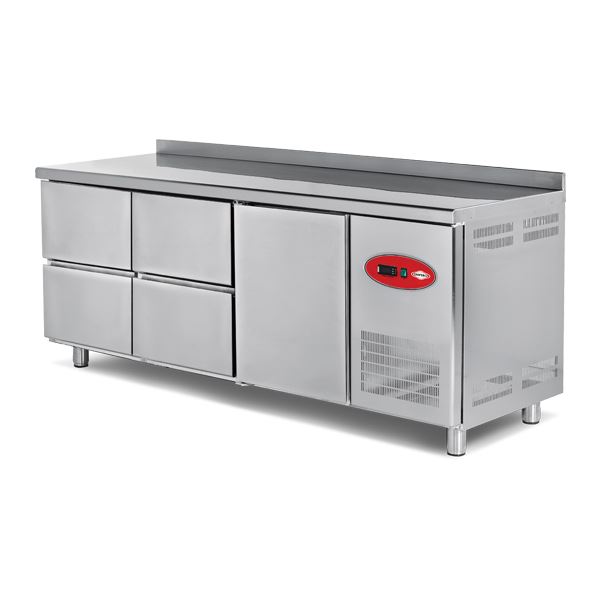 COUNTER TYPE REFRIGERATORS WITH DRAWERS