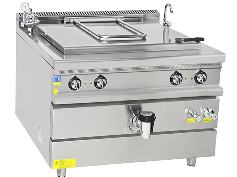 Elektrikli-Gazlı Kaynatma Tenceresi 250 Lt
