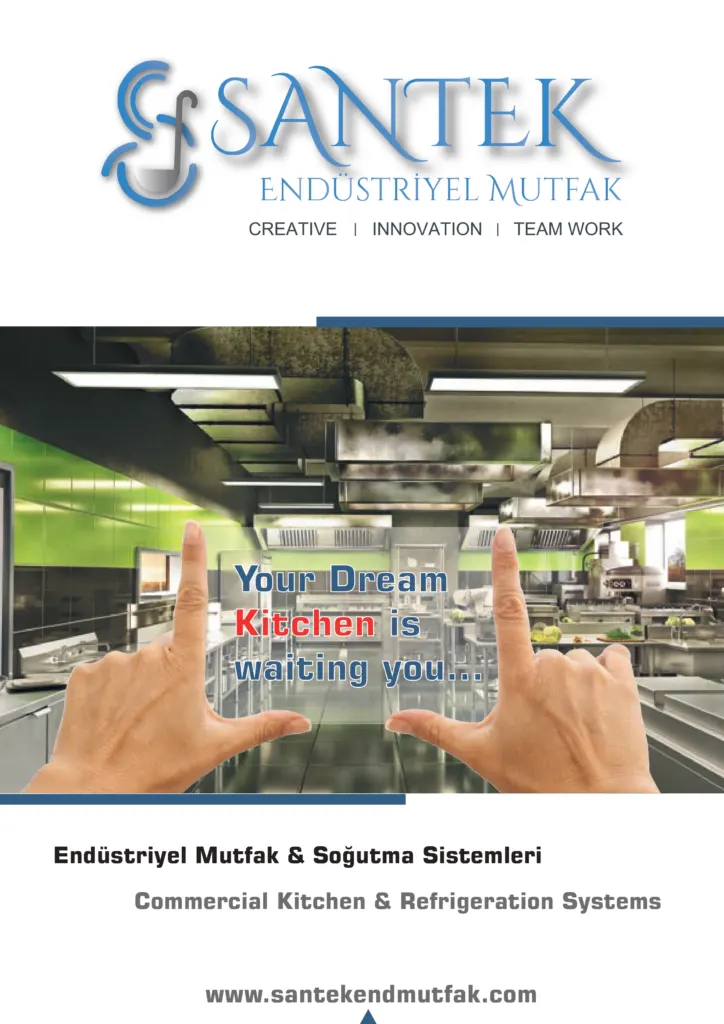 Santek Endüstriyel Mutfak – TR-ENG Katalog